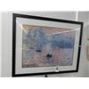 Image 1 : Claude Monet Impression Print - Framed