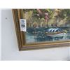 Image 2 : Ocean Scene View Framed Painting - 40" x 28"