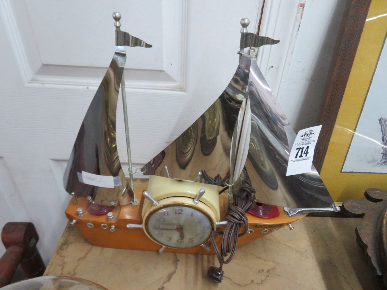 Sailboat Rocking Clock