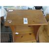 Image 2 : Pine Table and Stand