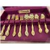 Image 2 : 40 pcs Community Gold Tone Cutlery in Box (8 of each)
