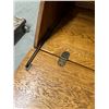 Image 4 : Vintage Drop Front Writing Desk with Removeable Storage - When closed: 32.5x16.5" & 42"T