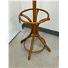 Image 3 : Nice Solid Wood Coat Tree / Rack Approximately 80" tall (top piecs spins and is removeable)