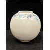 Image 6 : 2 Artist Signed Studio Art Pottery Planters / Vases (largest approx: 6.5"W 6.5" tall)