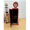 Image 3 : 3 Decorative Replica Vintage Gas Pumps - Small Storage etc (see description)