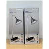 Image 1 : 2 Sheffield Labs Lucas Wireless Charging LED 19.5" Desk / Table Lamps - some light use