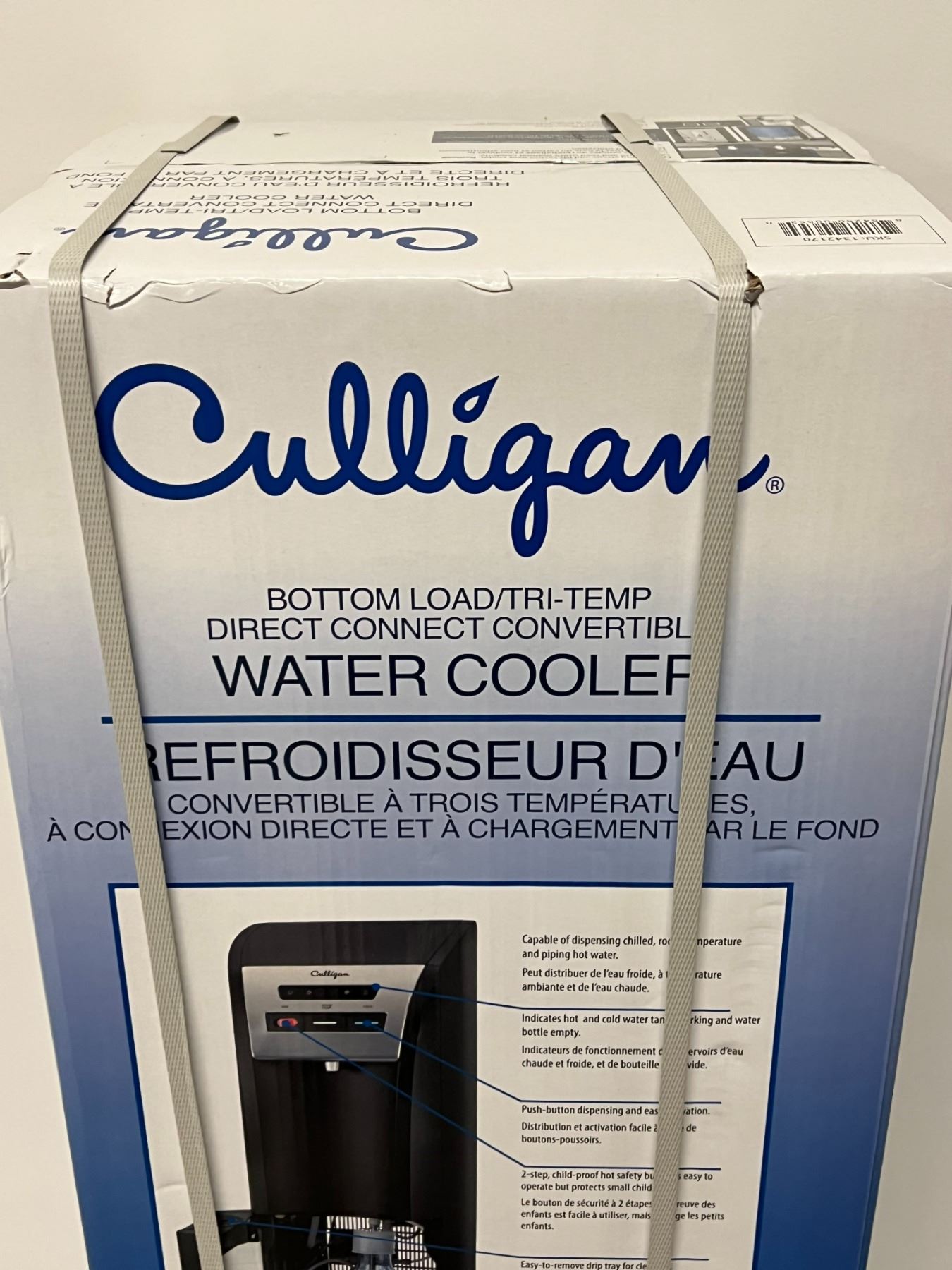 Culligan Bottom Load TriTemp Water Cooler (looks new in sealed box