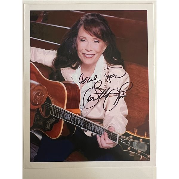 Loretta Lynn signed photo