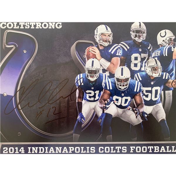 Indianapolis Colts Andrew Luck signed photo