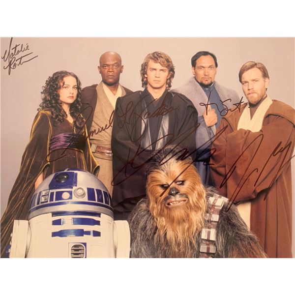 Star Wars: Episode III - Revenge of the Sith cast signed photo