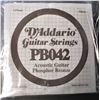 Image 1 : D'Addario PB042 Phosphor Bronze Wound Acoustic Guitar Single String, .042 PB042 - 10 Total