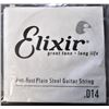 Image 1 : Elixir Guitar Single String Anti-Rust Plain Steel Size .014 - 11Total