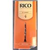 Image 1 : Rico B Flat Clarinet Reeds Size 4 - 21 Total