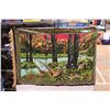 Image 1 : Vintage Peacock Bird and Nature Scene Tapestry Wall Hanging
