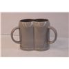 Image 3 : Vintage West Germany Double Ceramic Beer Stein