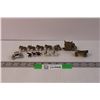 Image 1 : Die Cast English Coronation Coach Set of Miniatures
