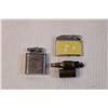 Image 2 : (3) Lot of Vintage Metal Lighters - Novelty (Not Tested)