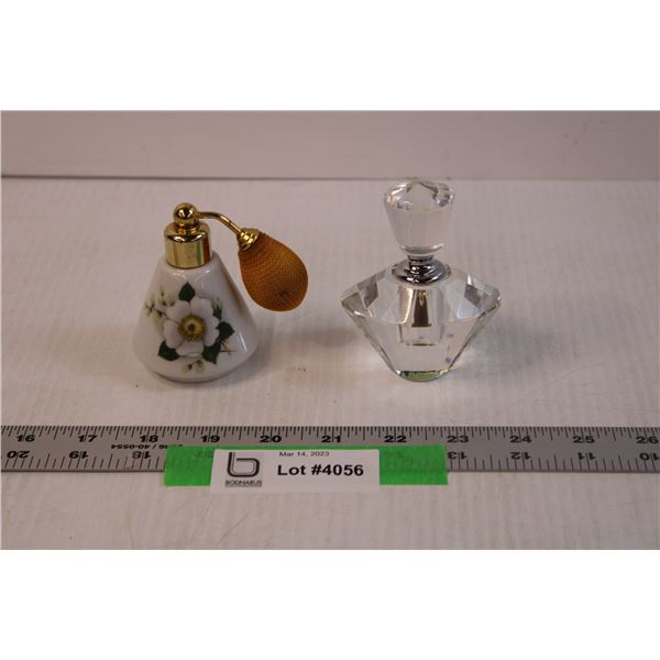 (2) Perfume Bottles