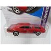 Image 5 : (2) Die Cast Cars - Hot Wheels 1969 Dodge Charger - Johnny Lightning George Barris Fireball 500