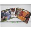 Image 1 : (4) Sports Illustrated Magazine - (1) Beckett Baseball Monthly Magazine
