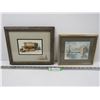 Image 1 : (2) Small Framed Pictures