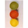 Image 2 : (6) Vintage Tupperware Containers with Lids