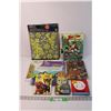 Image 1 : Lot of Assorted Kids Books and Misc - Glow in the Dark Wall Decor, Duck Tales, Dora