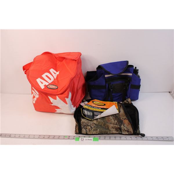 Duffle Bag, Cooler Bag and Fanny Pack