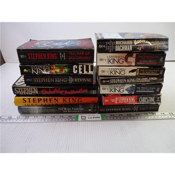 (13) Stephen King Novels Bodnarus Auctioneering