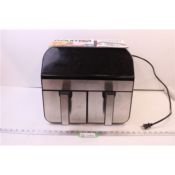 Gourmia Dual Air Fryer (Store Return, As Is )