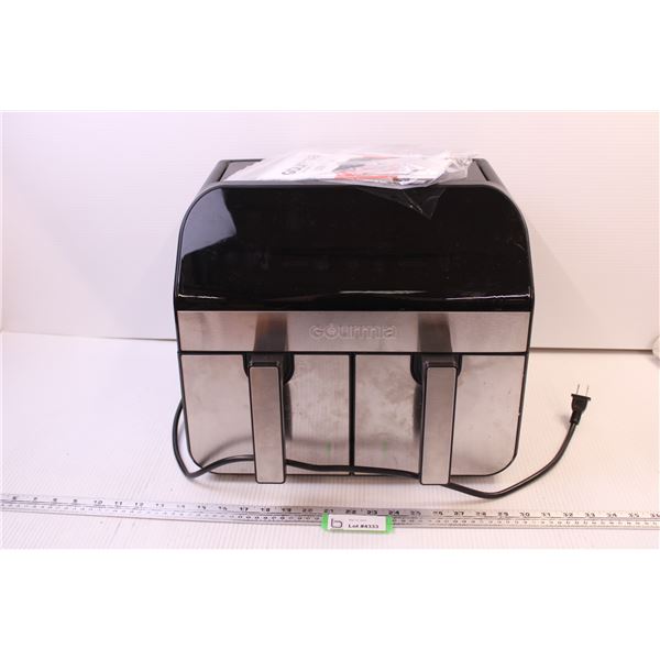 Gourmia Dual Air Fryer (Store Return, As Is )