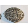Image 3 : (2) Hesston Rodeo Belt Buckles (2010 and 2008)