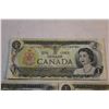 Image 2 : (3)1973 1 Dollar Canadian Bills