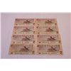 Image 6 : (8) 1986 Canadian 2 Dollar Bills (poor)