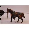 Image 2 : Vintage Metal Cowboys/Horse (Broken)