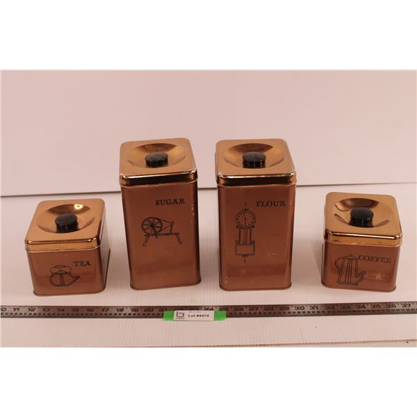 (4) Counter Canisters