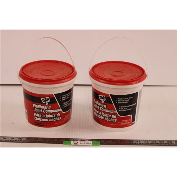 (2) Dap Wall Board joint Compound Buckets (5.5KG)