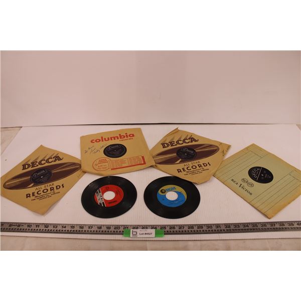 (6) Records- 4 Classic Al Jolson 78 rpms records