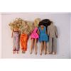 Image 3 : (5) Assorted Barbie Dolls and Ken Doll - 1980s