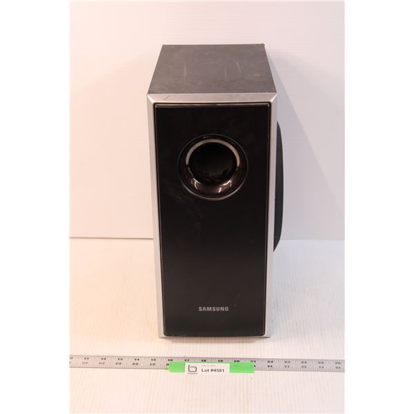 Samsung Subwoofer Speaker System (Not Tested, Scratches and Marks on Wood)