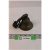 Image 1 : Vintage Metal Bell with Engravings (Metal is Tarnished and Dirty, Bell is Missing Inside Piece)