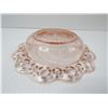 Image 2 : Pink Glass Ashtray