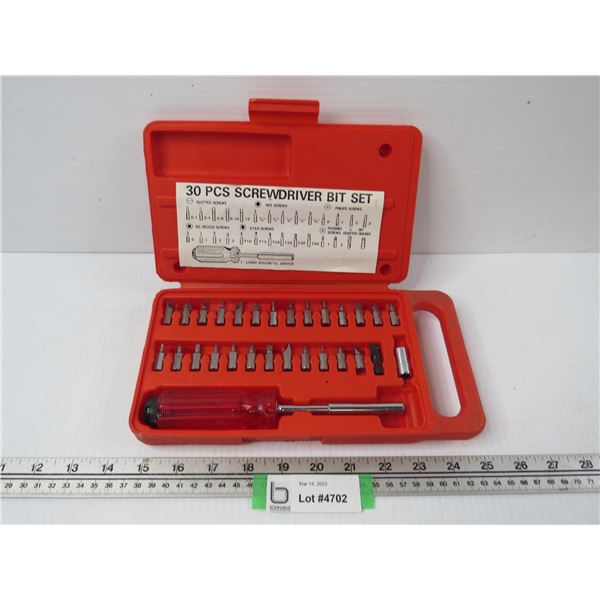 30-Piece Screwdriver Set