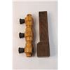 Image 2 : Wooden Candle Holder and Sculpture