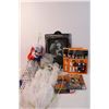 Image 2 : Box of Halloween Decor and Makeup