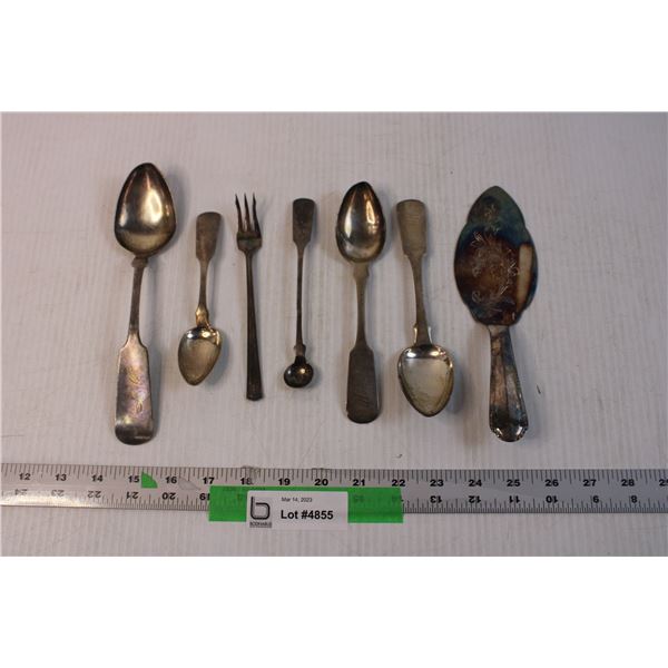 (7) Silver Plate Items