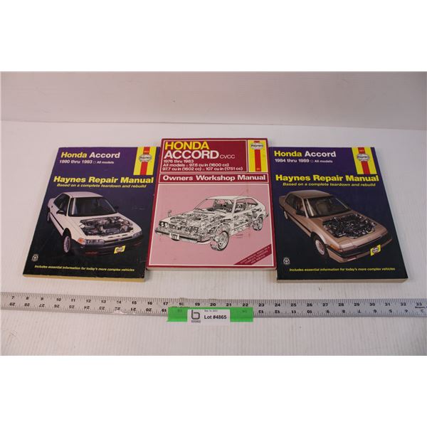 (3)1984-193 Honda Manuals