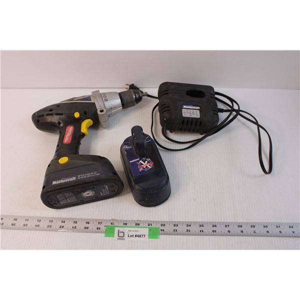 Mastercraft Cordless Drill (Untested)