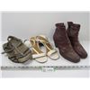 Image 1 : (3) Pair of Ladies Foot Wear (Sizes 9 - 41 - ?)