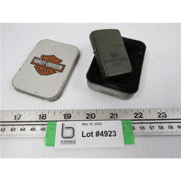 Harley Davidson Zippo Lighter in Box